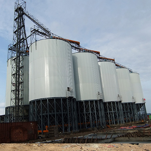 鋼板倉(cāng)廠家淺談平底鋼板樁的作用